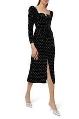 Self-Portrait Velvet Diamante Midi Dress 衣装