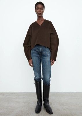 TOTEME トーテム Rennes sweater brown スウェーター 通貨価値\u0026#8374;408