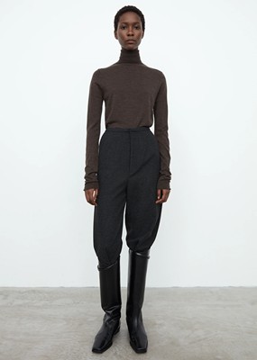 TOTEME トーテム Merino turtleneck dark brown melange 通貨価値\u0026#8374;168