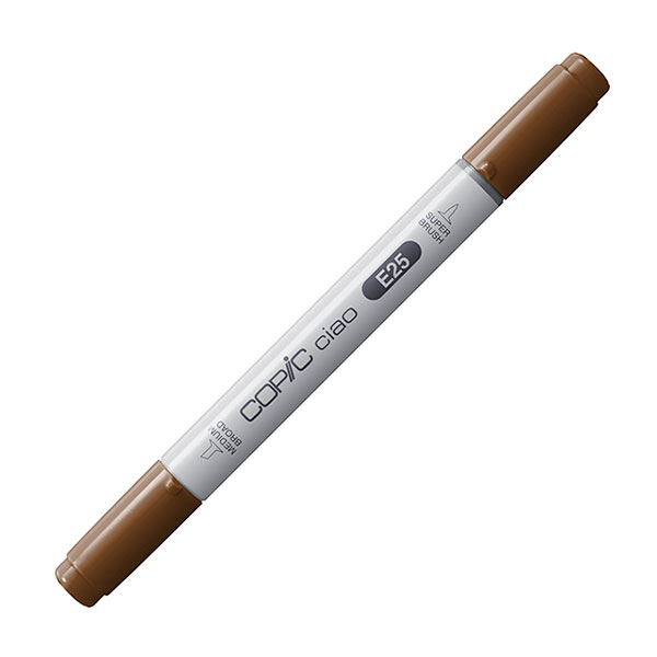 楽天市場】コピックチャオ E25 1本 単品 カリブ・ココア Caribe Cocoa