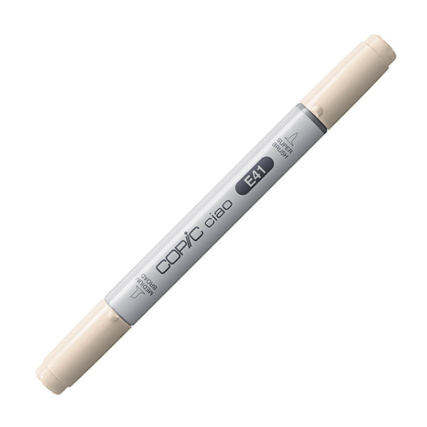 楽天市場】コピックチャオ E41 1本 単品 パール・ホワイト Pearl White