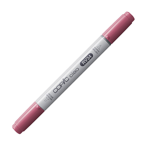 Copic Rv34 【楽天市場】コピックチャオ RV34 1本 単品 ダーク・ピンク Dark Pink 赤紫 バイオレット パープル ピンク COPIC ...