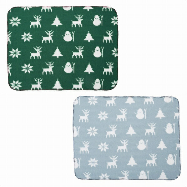 楽天市場 のこり2枚です クリスマスブランケット ひざ掛け ブランケット 防寒 あたたか フリース プレゼント カワイイ サンタ トナカイ ツリー グリーン グレー お色選べます Ntカッター文具雑貨のバイジュウ