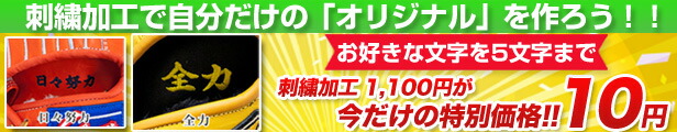 楽天市場】【刺繍加工】 漢字・アルファベット・数字(スポーツ楷書)6文字まで 野球・ソフトボール グローブ・手袋・グラブ袋 : BallClub  楽天市場店