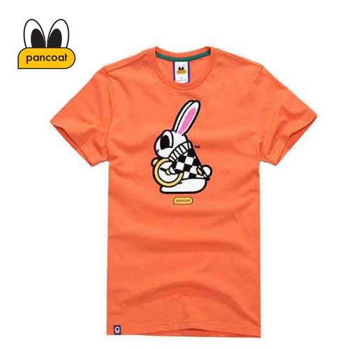 楽天市場 正規品 Pancoat パンコート Poprabbit ウサギ キャラクター 韓国人気番組ランニングマン T シャツ T Shirts 半袖 夏 Tシャツ メンズ レディース ケイロス