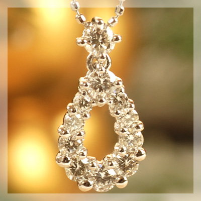 楽天市場】「トンボ」ダイヤモンド ペンダントネックレス PT900 K18