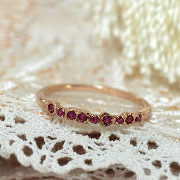 楽天市場】【ポイント10倍】 究極のクラシカル！ルビー フルエタニティ