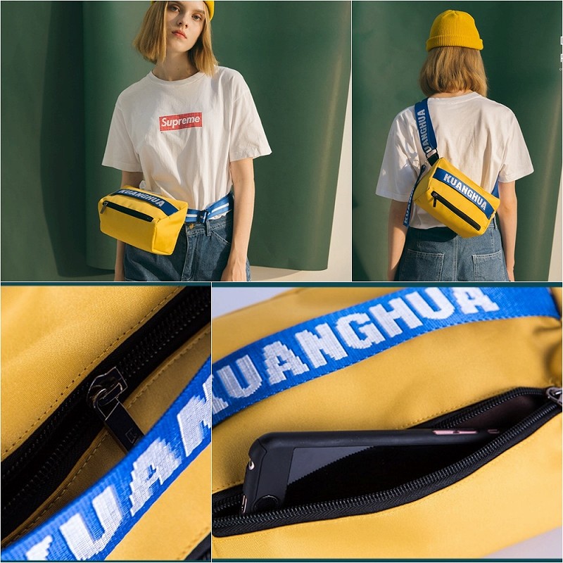 楽天市場 送料無料 バッグ 2way ミニロールトップボディーバッグ ウエストポーチ ボディバッグ ウエストバッグ ショルダーバッグ 自転車 メッセンジャー 多用途 斜め掛け おしゃれ パーカー コーデ メンズ レディース バイシクルギフト