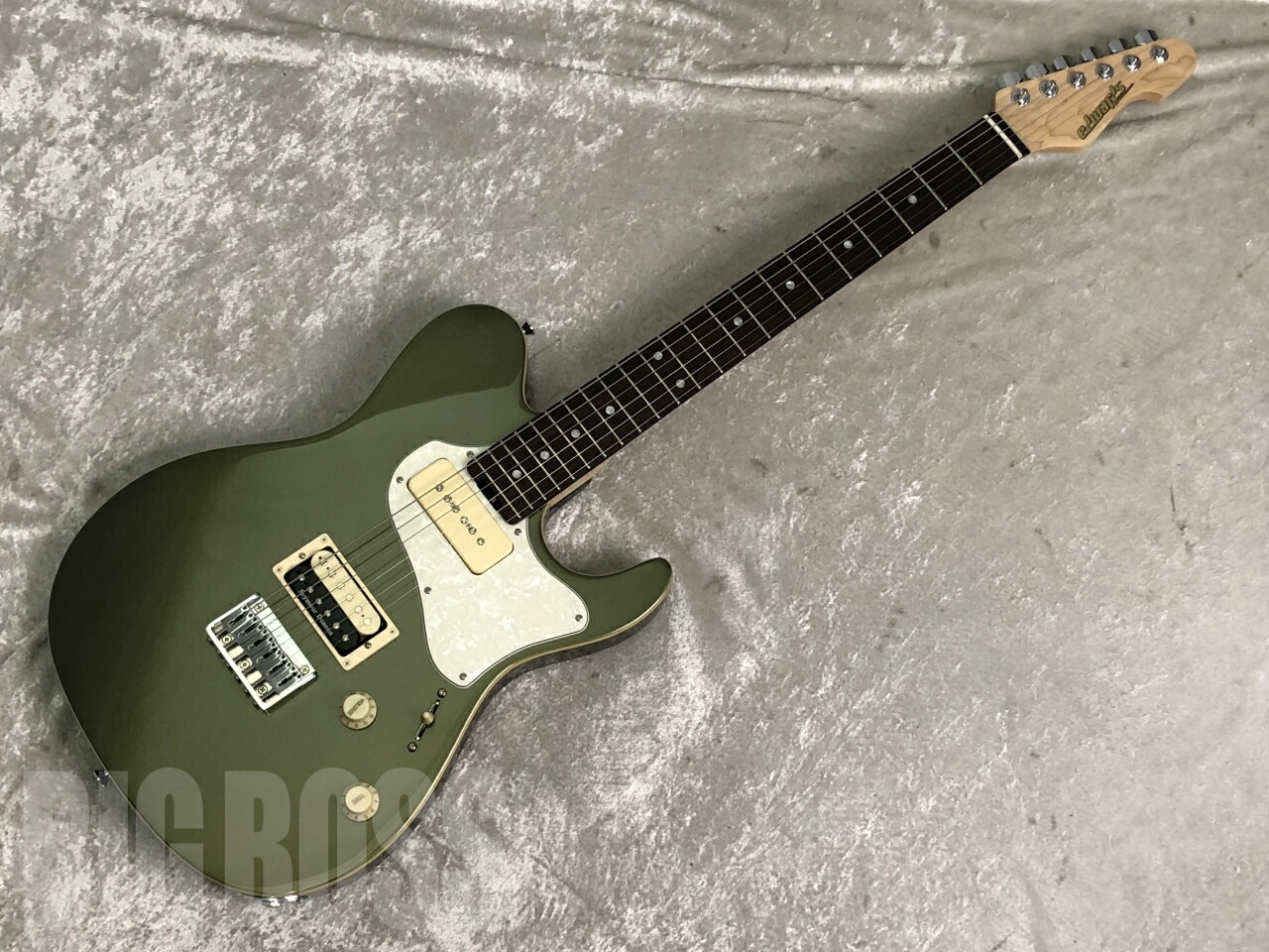 Edwards エレキギター グリーン エレキギター】EDWARDSのレスポールタイプE-LP-98SDにグリーン