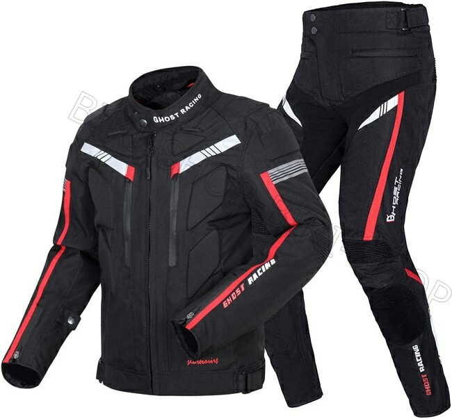 ☆良品☆バイクジャケット パンツ 上下セット Lサイズ shiawaseclose_21mtcf8