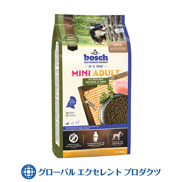 楽天市場】【正規輸入品】犬用 ミニアダルトラム＆ライス(小粒)3kgボッシュ ハイプレミアム ドッグフード  通常活動レベルの小型成犬用総合栄養食(10ヶ月以上) : グローバルエクセレントプロダクツ