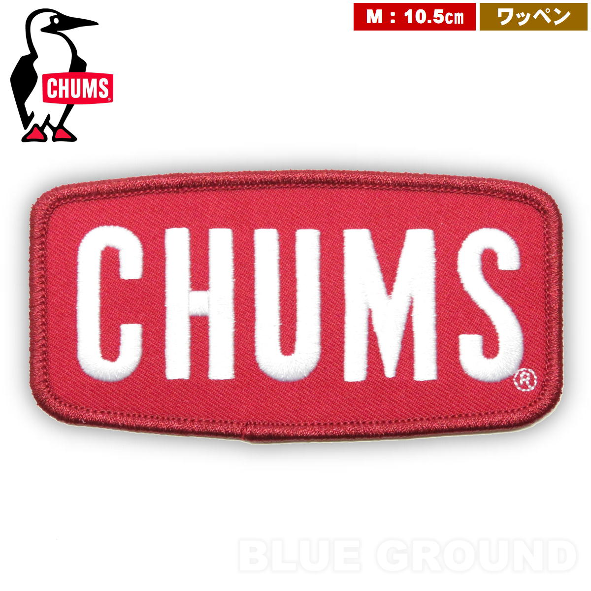 まーちゃお1piu1uguale3×SMC WAPPEN LOGO 1PIU1UGUALE3 GOLF - MARKER / 113Gロゴ マーカー (ブルー