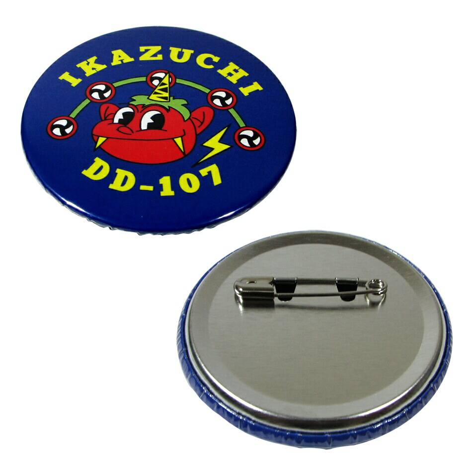 楽天市場 自衛隊グッズ 護衛艦いかづち ロゴマーク 缶バッジ ブルーポート 楽天市場店
