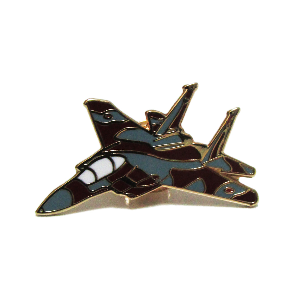 F-15　EAGLE　ゴールドピンバッジ　逸品　トップガン Amazon | トップガン 勲章 ピンバッジ ウィングマーク トム