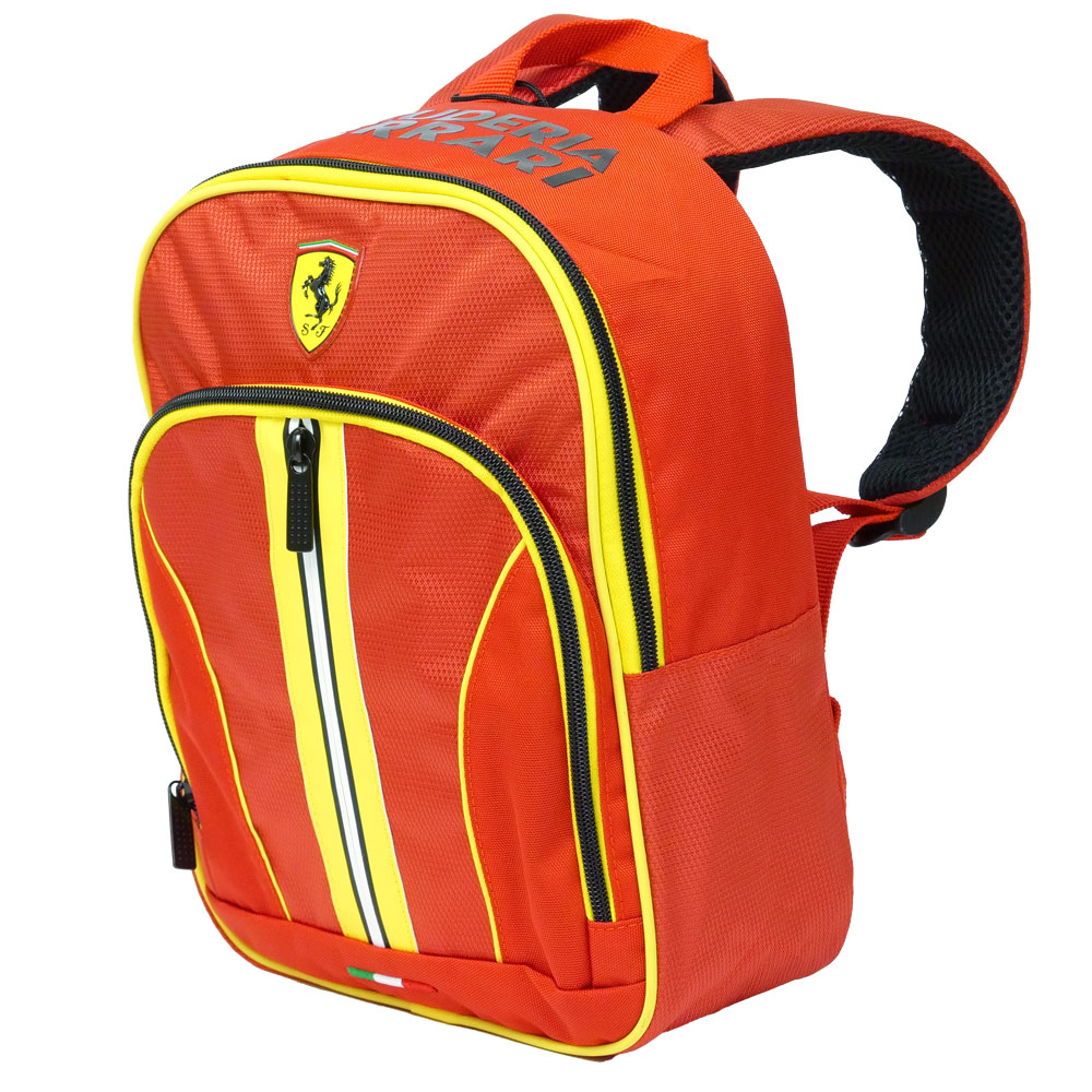 スクーデリア フェラーリ ミニ スクール バックパック レッド FP71999|フェラーリ・グッズの店 BENEROSSO