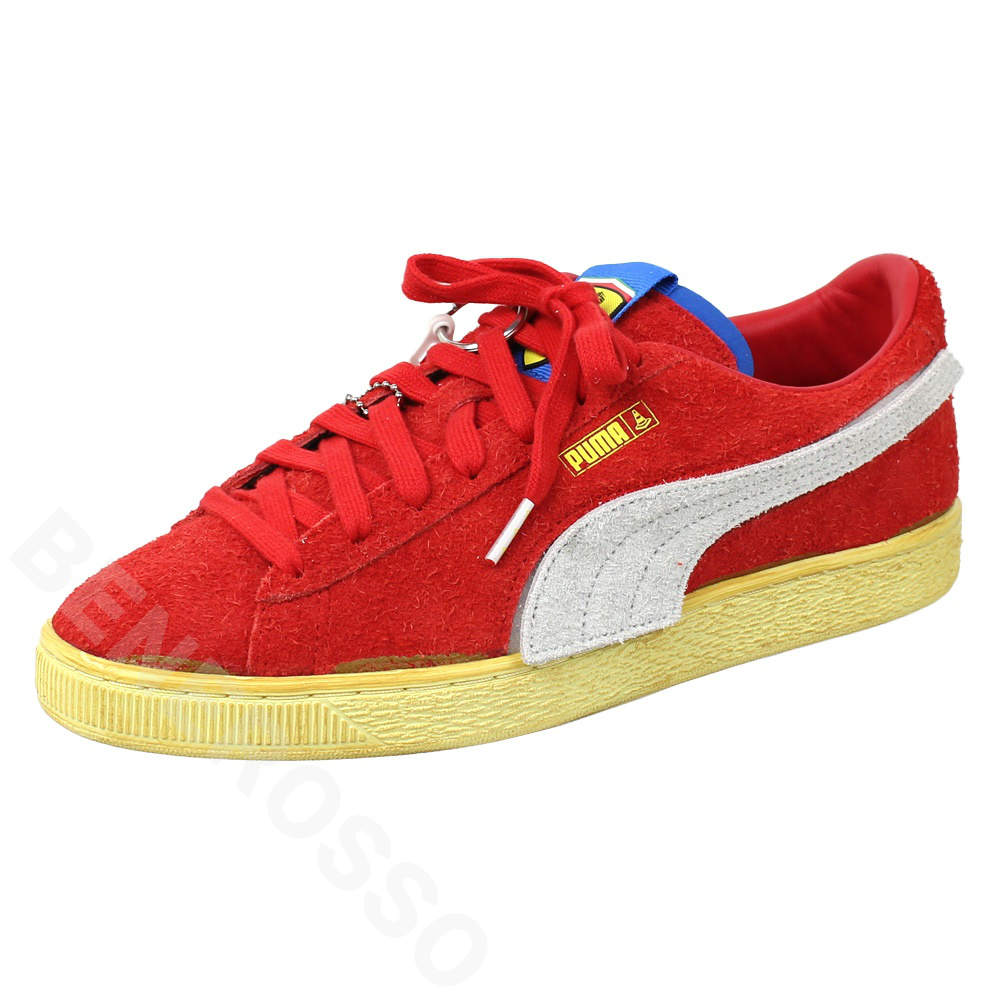PUMA スクーデリア フェラーリ チーム JOSHUA VIDES ラスベガスGP スエード スニーカー レッド 307999-01|フェラーリ・グッズの店 BENEROSSO