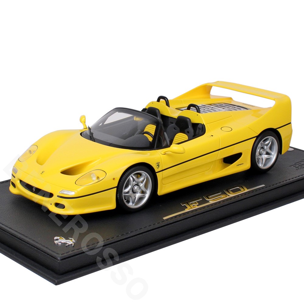 BBR MODELS 1/18スケール フェラーリ F50 Spider 1995 Yellow(ケース付き)P18190BV|フェラーリ・グッズの店 BENEROSSO
