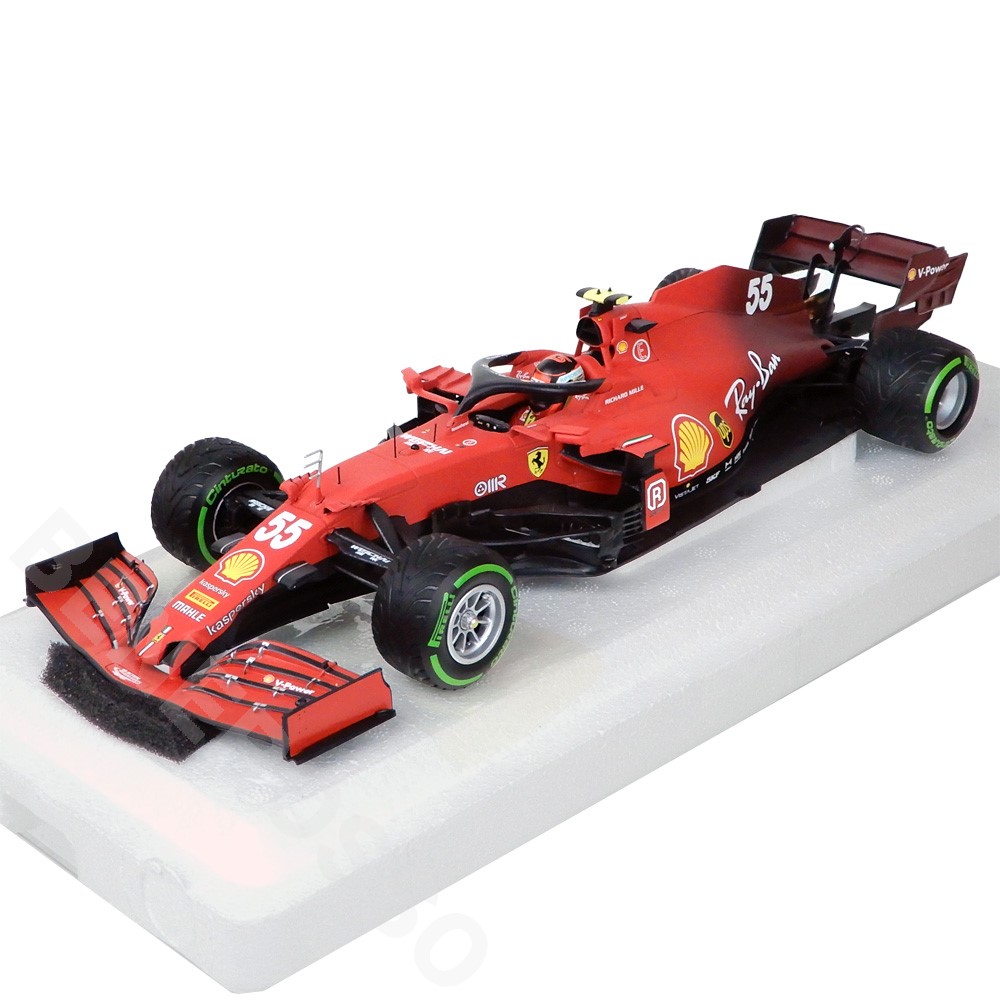 BBR MODELS 1/18スケール フェラーリ SF21 エミリアロマーニャGP 2021 C.サインツ (インターミディエイトタイヤ仕様) PBBR211855|フェラーリ・グッズの店 BENEROSSO