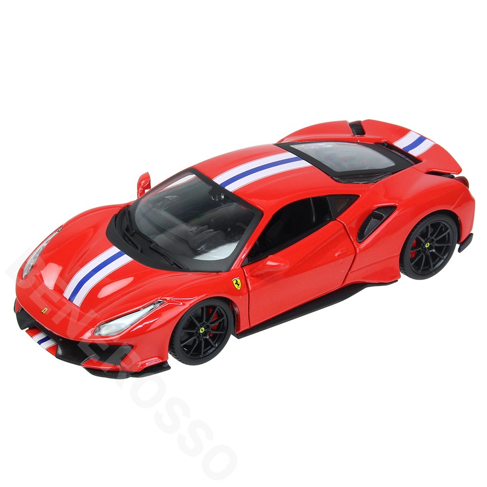 楽天市場】ミニカー 1 /24 組み立て式 Ferrari 488 Pista