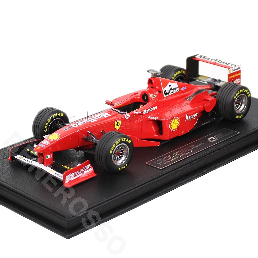 TOPMARQUES 1/18スケール フェラーリ F300 1998 イタリアGP 2nd #3 E.アーバイン【デカール加工】 GRP075B