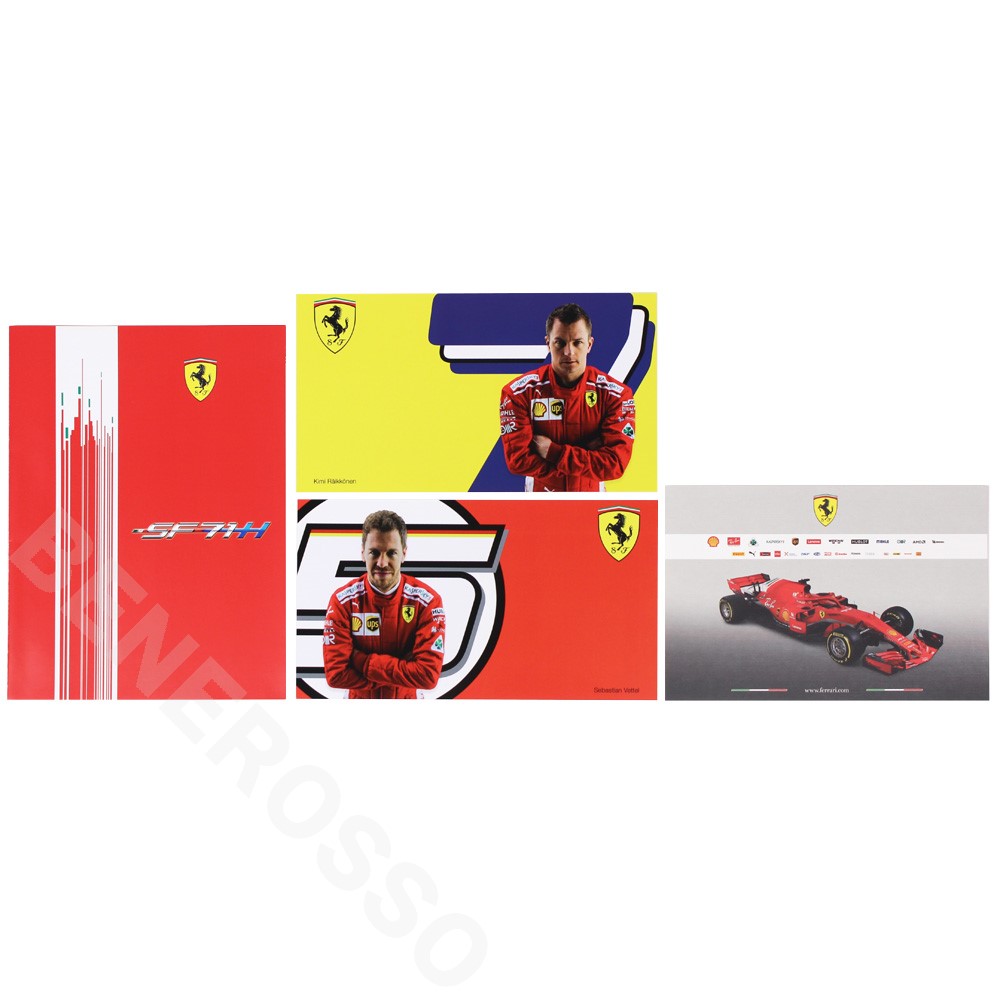 フェラーリ 2018 F1 プレゼンテーションセット 4点セット  【返品・交換対象外】