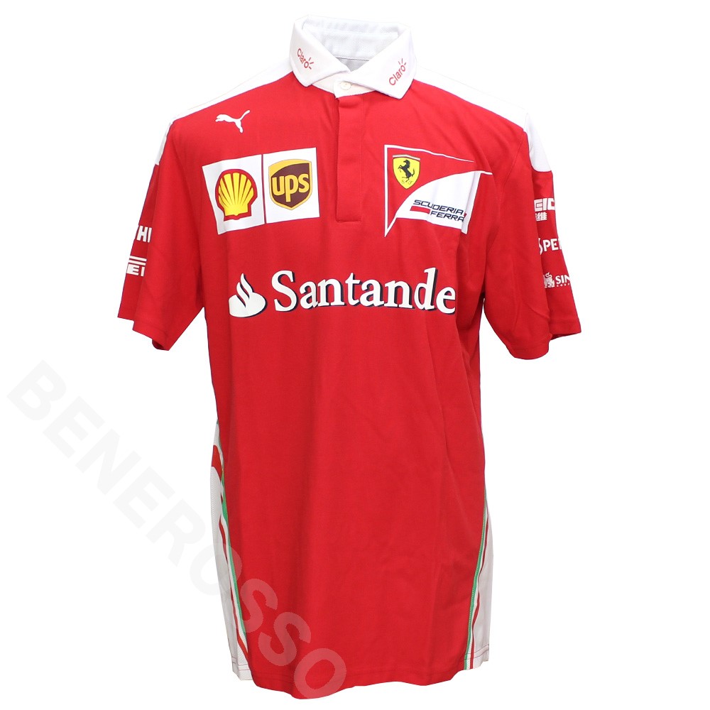2012 ferrari フェラーリ ドライバー支給用 ポロシャツ/新品 M victorylap_sel-ite-01393
