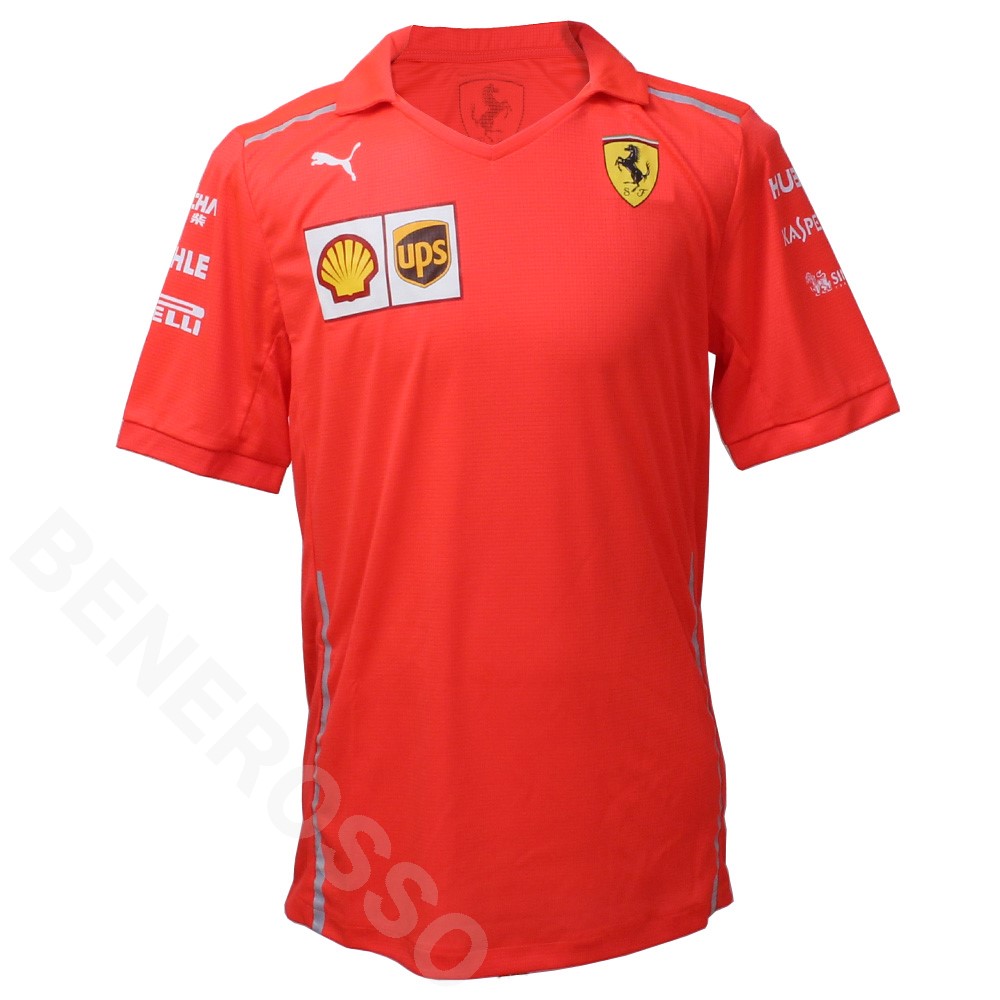 フェラーリ 2018 クルー 支給品 リフレクター Tシャツ【返品・交換対象外】|フェラーリ・グッズの店 BENEROSSO