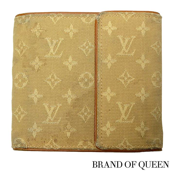 楽天市場 ルイヴィトン モノグラムミニ 財布 ポルトビエカルトクレディ モネ M ベージュ Louis Vuitton 二つ折り レディース 10 割引き 楽天スーパーセール値下げ 即日発送 あす楽 あすつく 送料無料 ポイント2倍 中古 正規品保証 鑑定済み ファッション