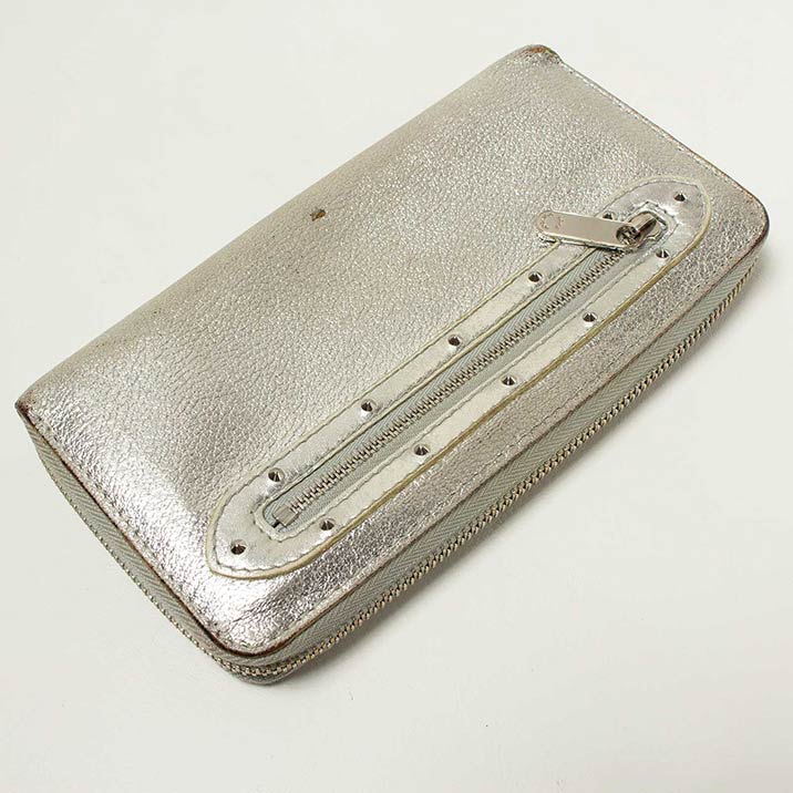Brand of Queen pawn shop: Authentic Louis Vuitton Suhali Silver Zippy Long Wallet M95570 ...