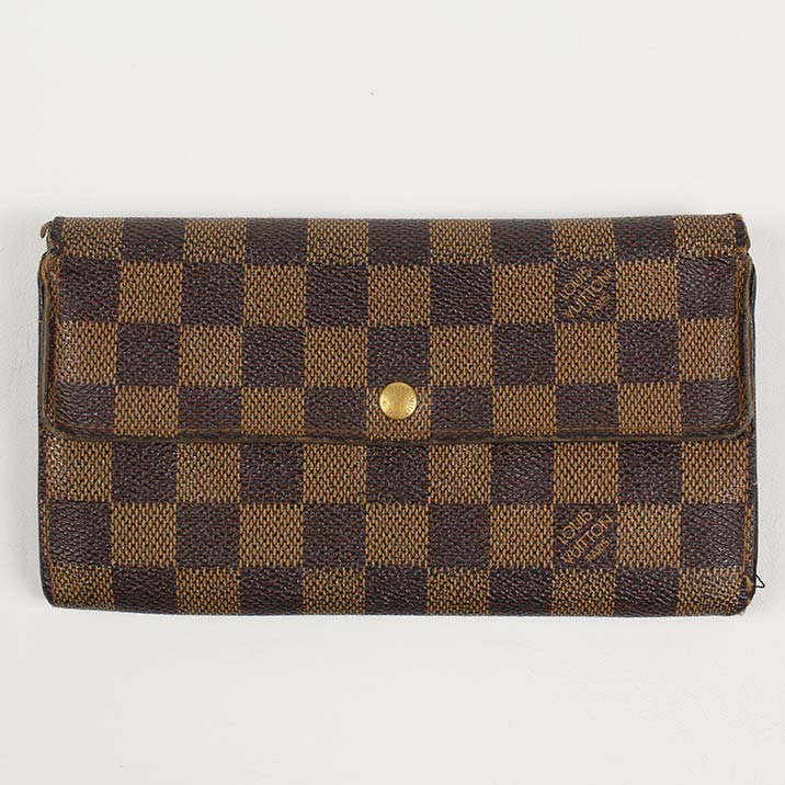 楽天市場】Louis Vuitton ルイ・ヴィトン 長財布 小銭入れあり 【中古】 ダミエ 長財布 damier ポシェットポルトモネクレディ  N61725 レディース メンズ 男女兼用 ルイヴィトン ヴィトン 【あす楽 送料無料 楽天倉庫出荷】 : 財布 バッグ ブランドオブクイーン