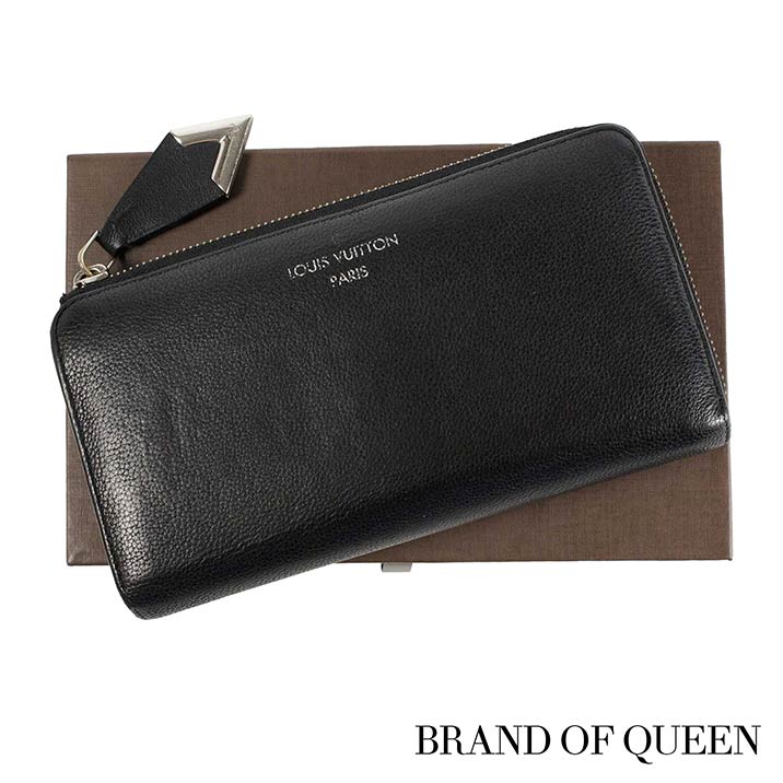 ①【美品】LOUIS VUITTON 財布 ポルトフォイユ コメット 黒 LOUIS VUITTON】ルイヴィトン『ポルトフォイユ コメット』M60146