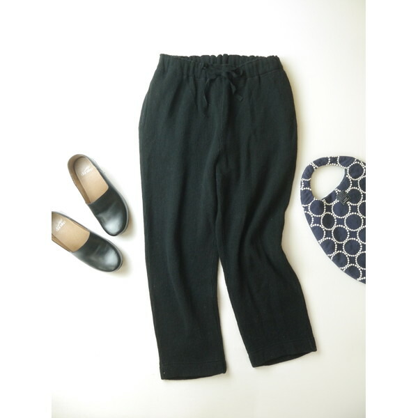 楽天市場】nest Robe ネストローブ ウール サルエル パンツ カーキ F