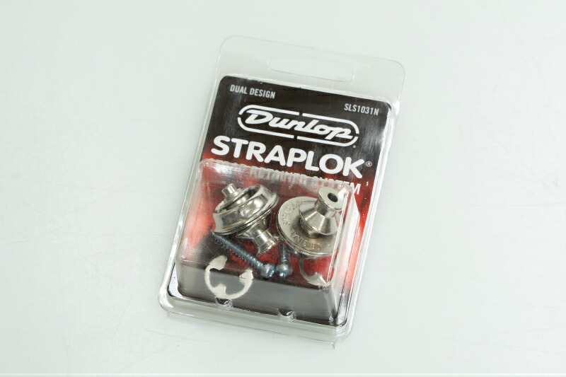 市場 NEW 横浜店 DESIGN STRAPLOK NICKEL Dunlop SLS1031N DUAL Jim