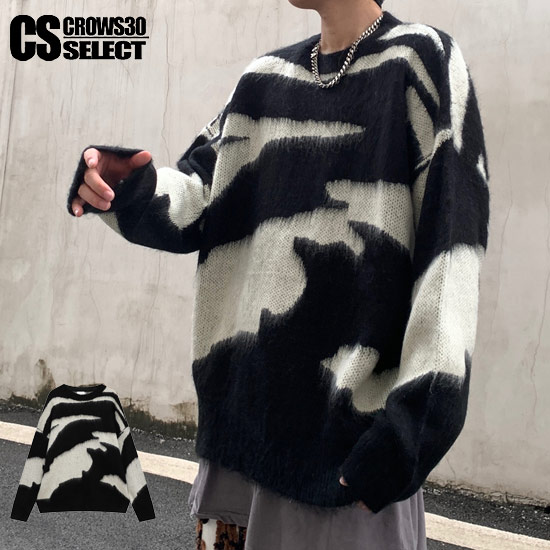 AVANDRESS★韓国★人気★Diagonal Turtleneck Knit 2色 ロンT Twist Pattern Two Way Zipper Knit Cardigan CD20 - Korean