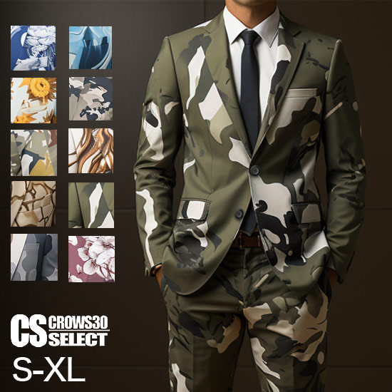 迷彩柄ジャケットとパンツセットアップ 楽天市場】セットアップ メンズ 迷彩柄 上下セット 2点セット