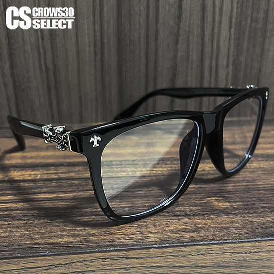 最新 希少 限定品 高品質 オールシーズン 十字架 メガネ 伊達メガネ 楽天市場】伊達メガネ オラオラ系 眼鏡 メンズ 黒縁 メガネ 十字架