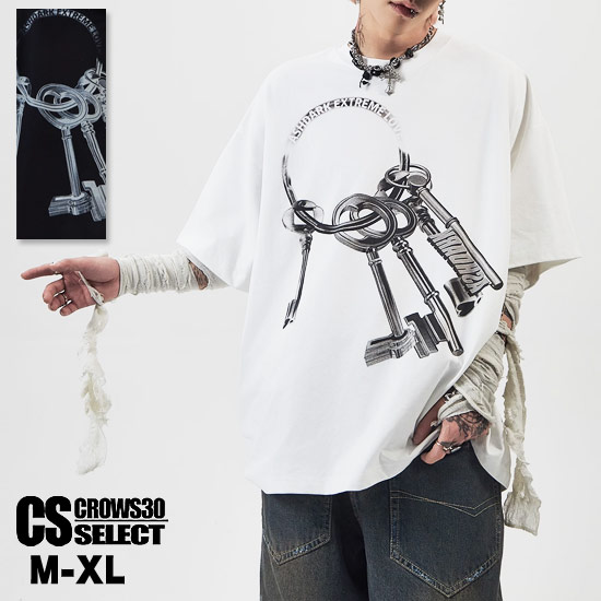 オラオラ系 Tシャツ メンズ ビッグプリント 半袖 Tシャツ メンズ ロング丈 大人 Tシャツ メンズ ビッグカットソー メンズ ストリート系 ビッグtシャツ ロック バンド お兄系 春 夏 新作 トップス 30代 40代 50代 60代 LDH系 BTS系 韓国 ファッション