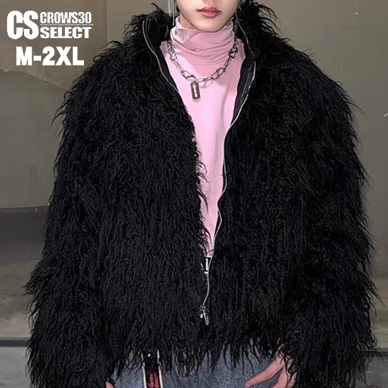 ☆JADED LONDON☆マラオーバーサイズフェイクファーコート org.jpg