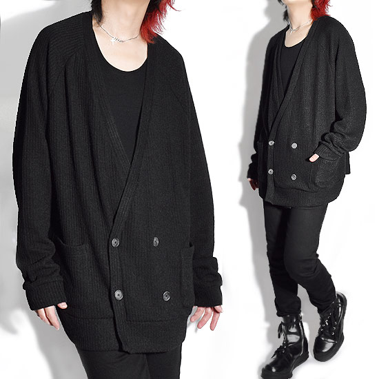 割引購入 モード系 メンズ カーディガン ニットカーディガン ダブルカーディガン ホワイト 白 お兄系 V系 ヴィジュアル系 ホスト ビター系 Bitter系 大人 秋 冬 新作 個性的 ブランド衣装 Allegro アレグロ ビジュアル系ファッション Www Glenmarkfoods Com