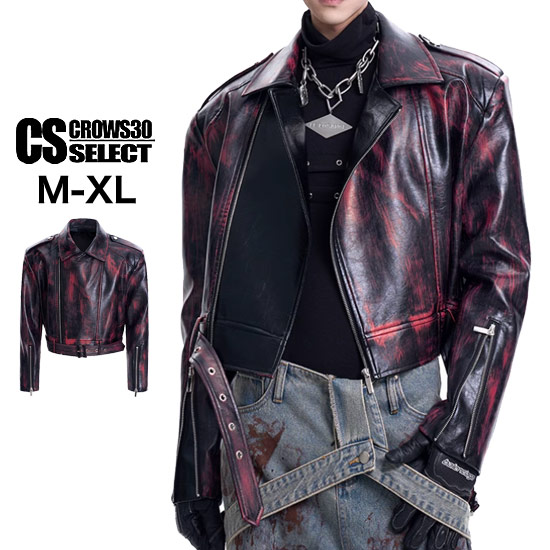 Vice Fairy lether jacket 変形レザージャケット Vice Fairy lether jacket 変形レザージャケット