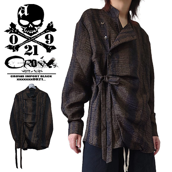 オラオラ系 シャツ メンズ シャツコート メンズ ガーゼシャツ ガウンシャツ メンズ オラオラ系 ファッション ホスト 送料無料 夏 春 秋 新作 30代 40代 個性的 allegro アレグロ alcw