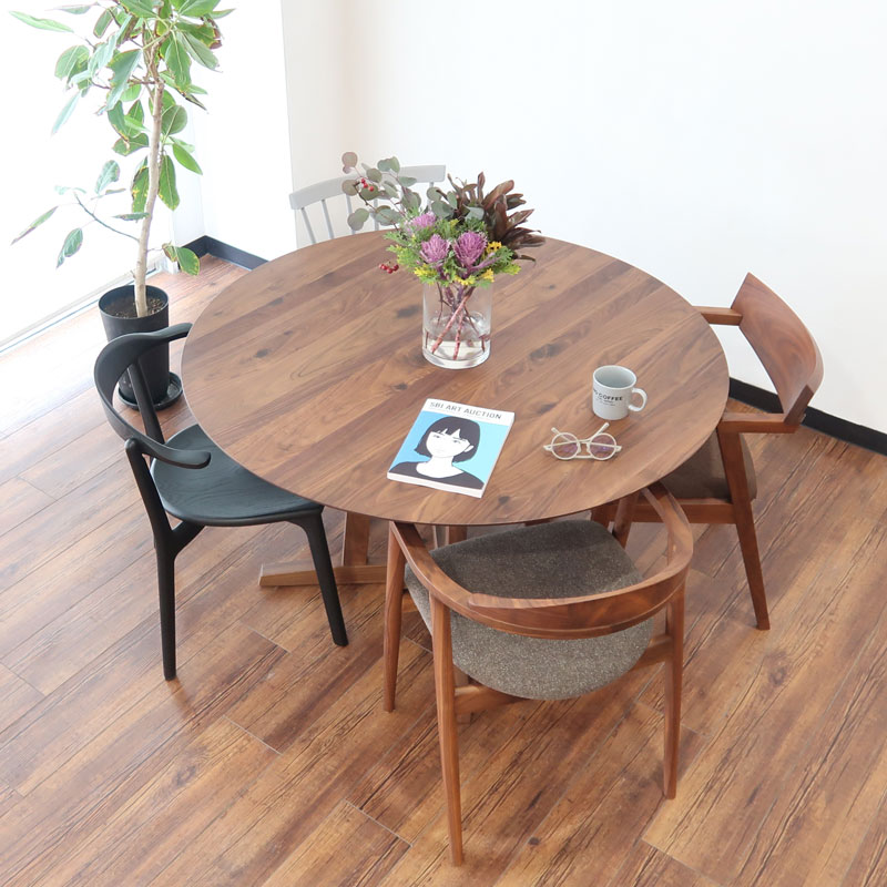 楽天市場】【送料無料】 無垢 テーブル 90 100 110120 cm ダイニング