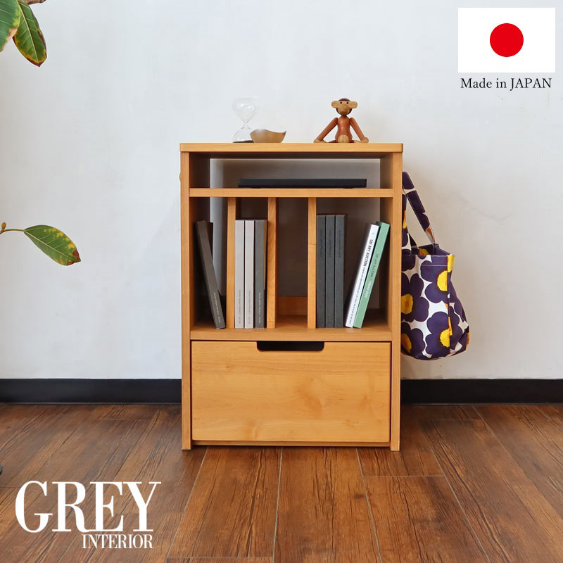 楽天市場】ひのきのマガジンラック【無垢・日本製】ランドセルが置ける