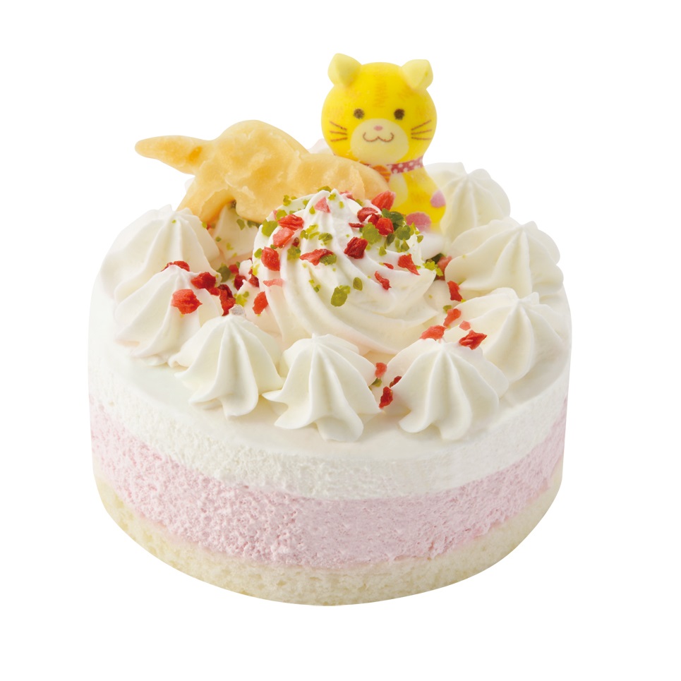 楽天市場 記念日ケーキ 猫用 ネコちゃん用 ペットケーキ 誕生日ケーキ バースデーケーキ ペット用ケーキ ペットライブラリー Or Partnerfoods 誕生日ケーキのお店ケベック