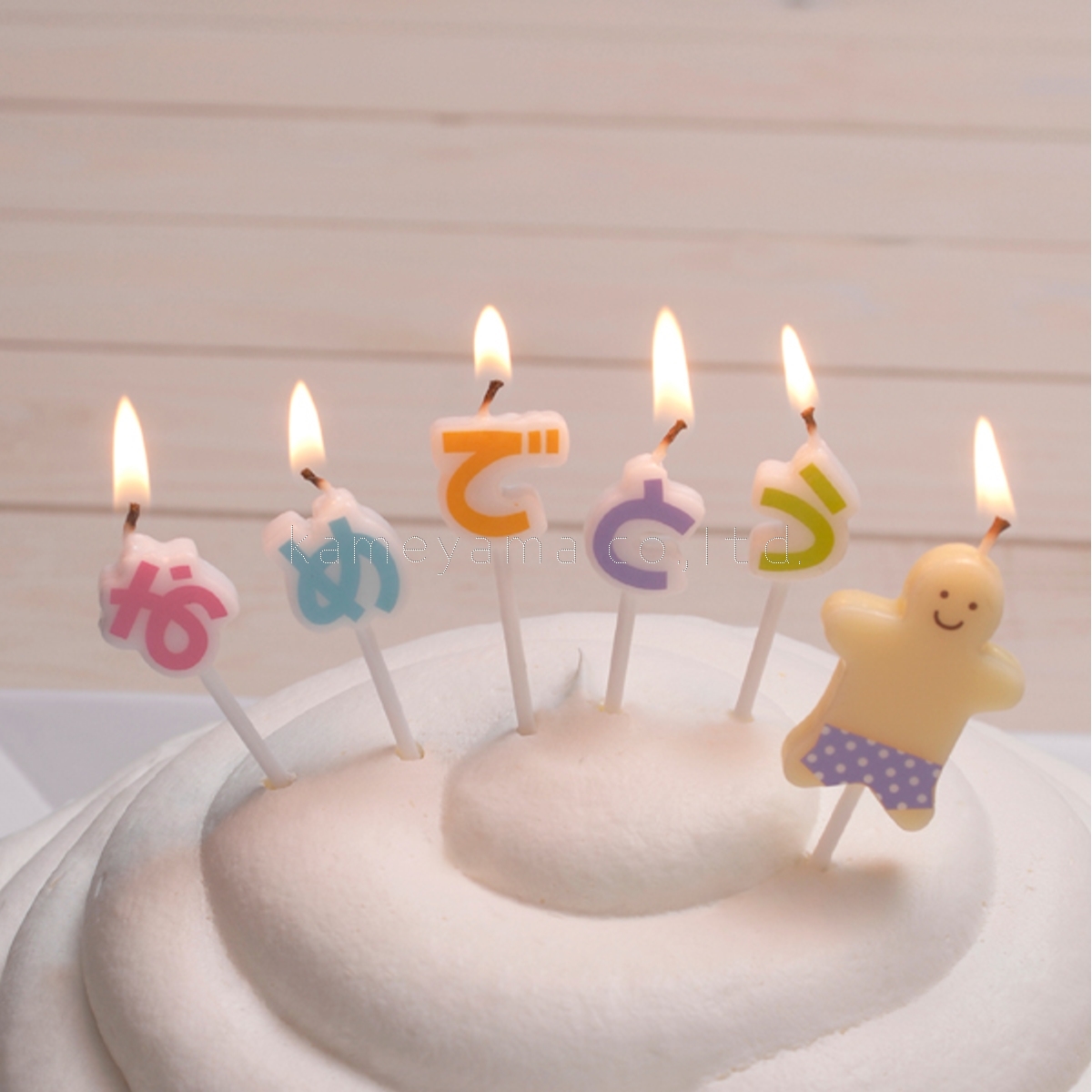 楽天市場 誕生日 バースデーケーキ カメヤマキャンドル おめでとうキャンドル ギフトミニ かわいいキャンドル 誕生日ケーキのお店ケベック