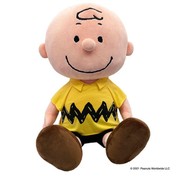 楽天市場】チャーリーブラウン ぬいぐるみ 75cm 座高58cm スヌーピーの