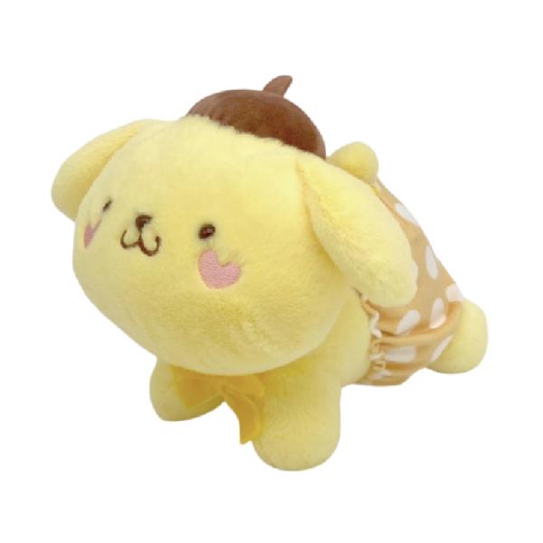 楽天市場】 ポムポムプリン ぬいぐるみ S なかよちおむちゅ