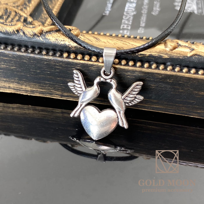 楽天市場 恋愛 愛 鳥 鳩 はと ハート お守り アクセサリー ネックレス 幸運 片思い 良縁 恋 金運 運気 アップ おしゃれ シンプル かわいい プレゼント ギフト Care Design 楽天市場店