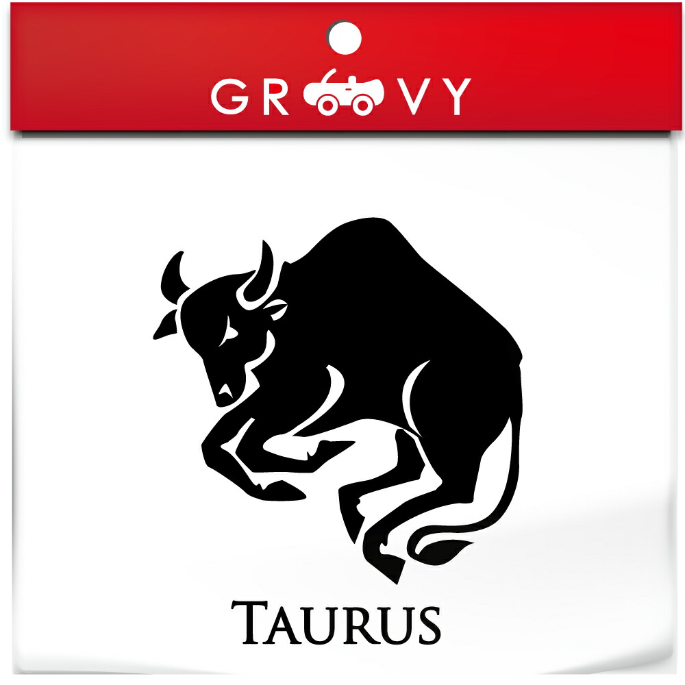 楽天市場 12 星座 開運 お守り 占い ステッカー おうし座 牡牛座 金運 恋愛運 シール 車 自動車 スノボ Pc パソコン Mac エンブレム デカール アクセサリー ブランド アウトドア グッズ 雑貨 おもしろ かっこいい おしゃれ Care Design 楽天市場店