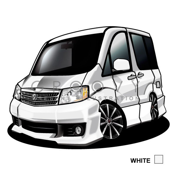 楽天市場 車好き プレゼント トヨタ アルファード 10系 車 イラスト 2l版 グルービー Toyota Alphard 納車 祝い パーツ カスタム ギフト グッズ おしゃれ かっこいい アート アクセサリー Care Design 楽天市場店